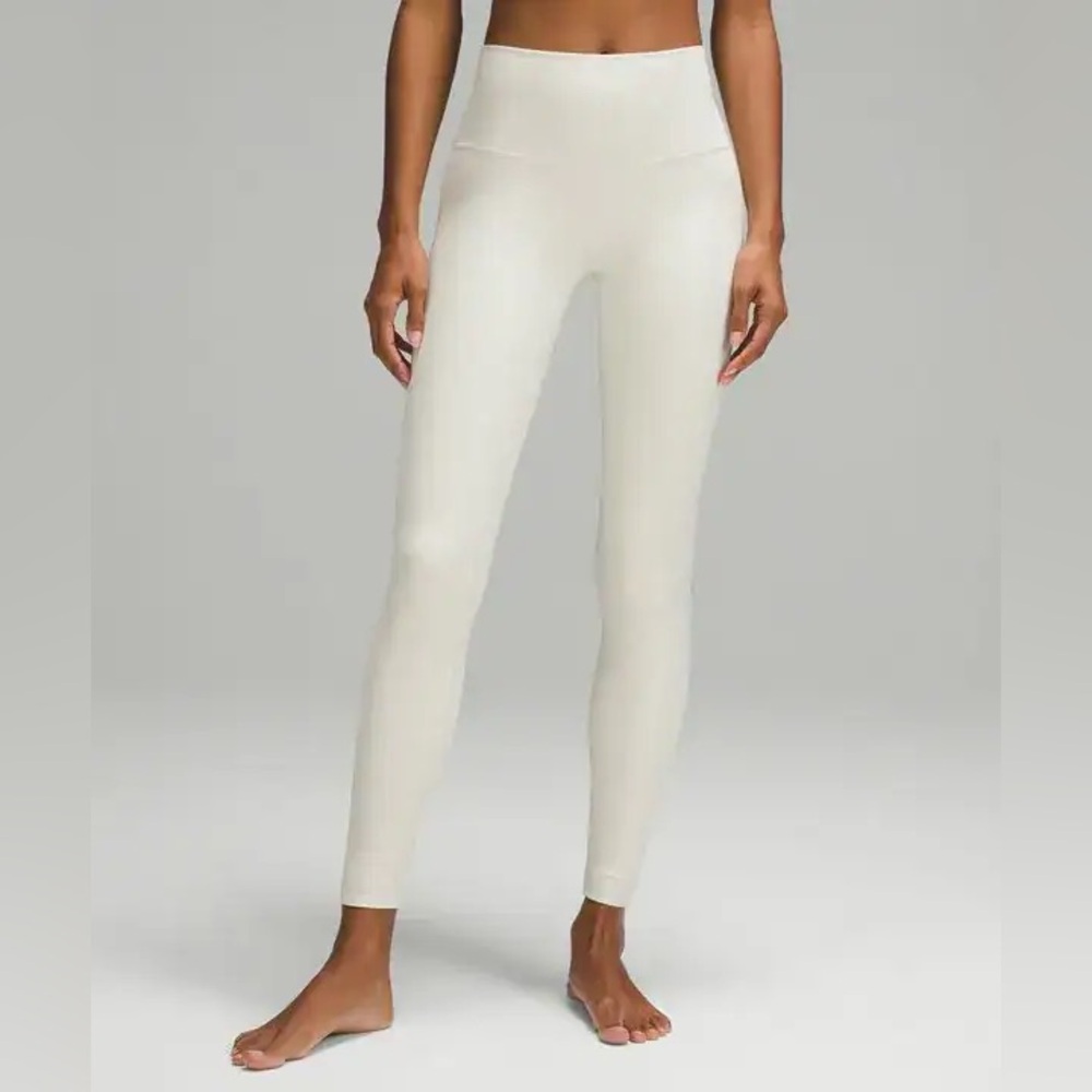 NWT Lululemon Align High-Rise Leggings in Bone 28” - Picture 3 of 11